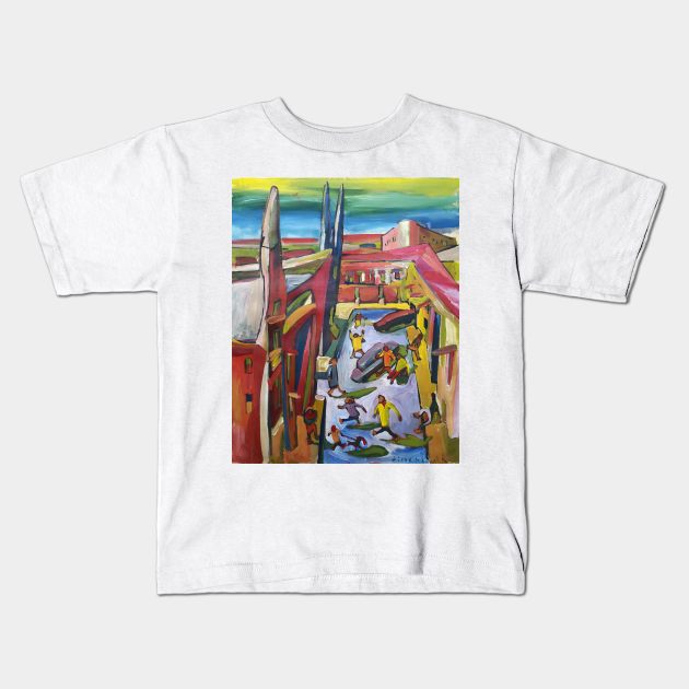 Small Town Kids T-Shirt by diegomanuel